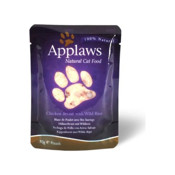 Applaws KOT 70G SASZETKA KURA+DZIKI RYZ