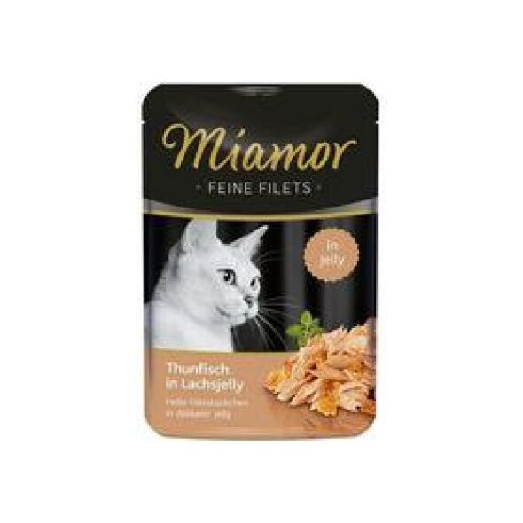 PONTONE Miamor Filet - Tuńczyk/Łosoś 100g Saszetka