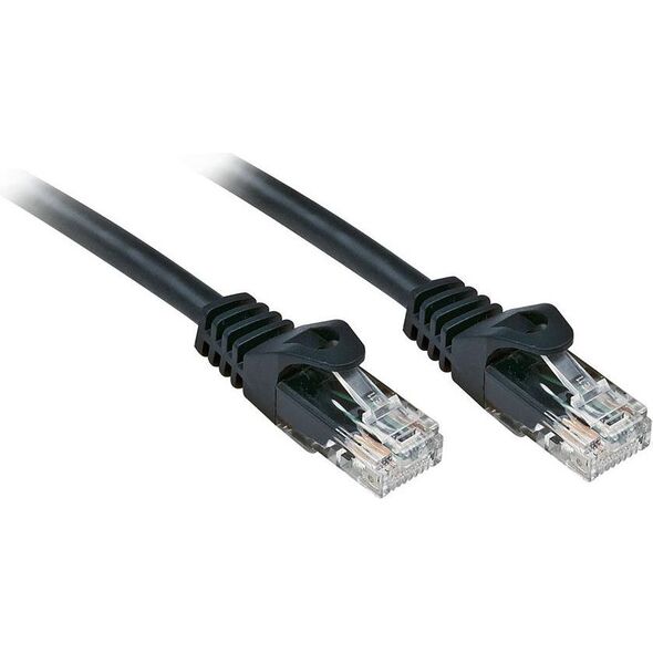 Lindy Patchcord Cat6, U/UTP, 2m, czarny (48193)