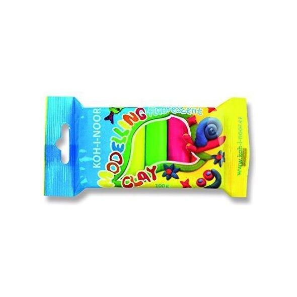 Koh I Noor Plastelina fluorescencyjna 5 kolorów (248950)