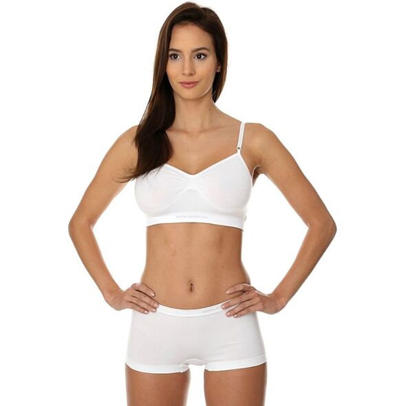 Brubeck Biustonosz Comfort Cotton biały r. 70B (BR00012A)