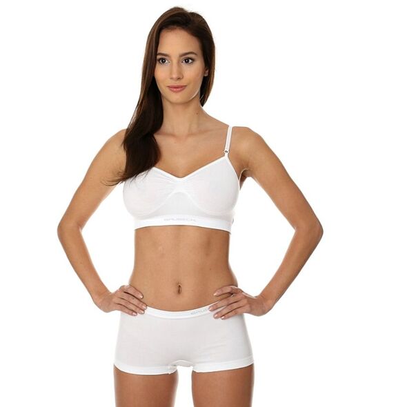 Brubeck Biustonosz Comfort Cotton biały r. 70B (BR00012A)