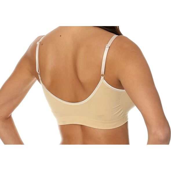 Brubeck Biustonosz Comfort Cotton beżowy r. 75C (BR00012A)