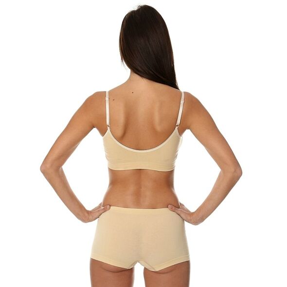 Brubeck Biustonosz Comfort Cotton beżowy r. 75C (BR00012A)