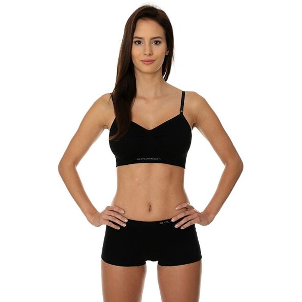 Brubeck Biustonosz Comfort Cotton czarny r. 70C (BR00012A)
