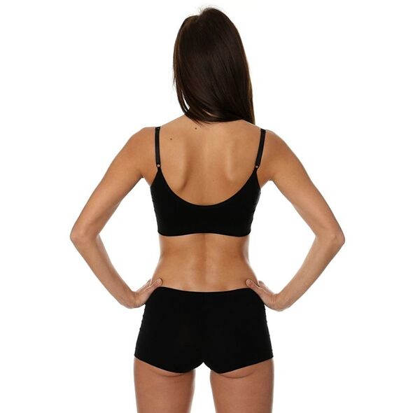 Brubeck Biustonosz Comfort Cotton czarny r. 70C (BR00012A)