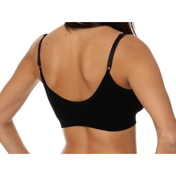 Brubeck Biustonosz Comfort Cotton czarny r. 70C (BR00012A)