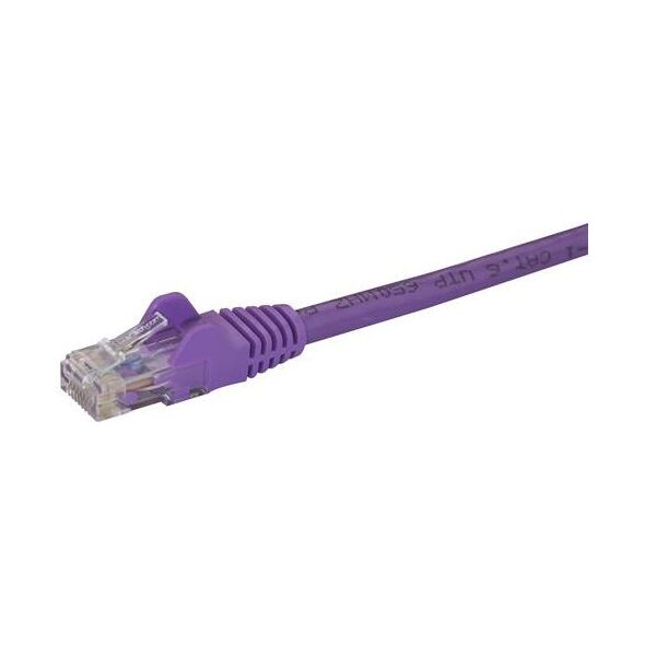 StarTech Patchcord CAT6, POE, 5m, fioletowy (N6PATC5MPL)