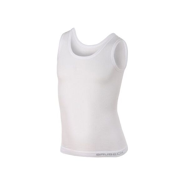 Brubeck Koszulka dziecięca COMFORT COTTON JUNIOR biała r. 116/122 cm (TA10220)
