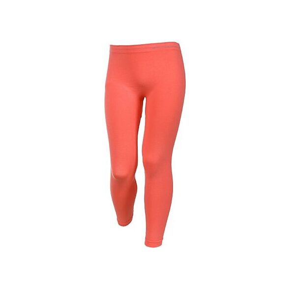 Brubeck Legginsy dziecięce COMFORT COTTON JUNIOR koralowy r. 128/134 (LE11180)