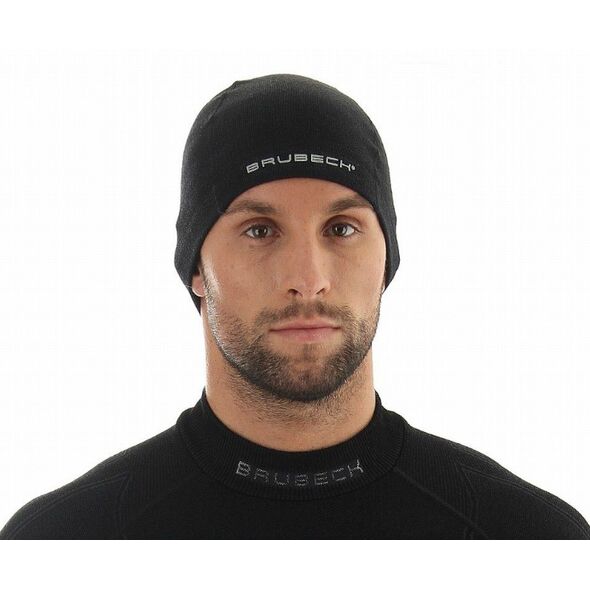Brubeck czapka Extreme Merino czarna r.S/M (HM10080)