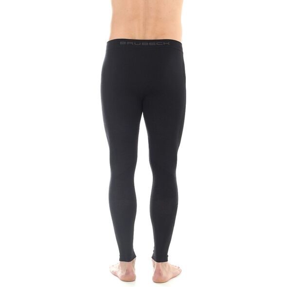 Brubeck Leginsy męskie COMFORT WOOL czarne r. XXL (LE10930)