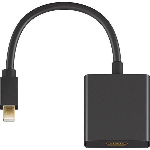 Adapter AV MicroConnect DisplayPort Mini - HDMI czarny (MDPHDMIB)
