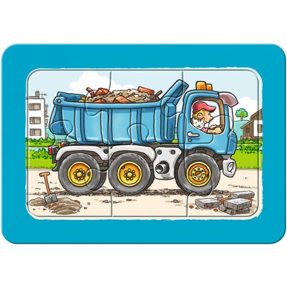 Ravensburger Moje pierwsze puzzle Pojazdy 3 x 6 el. (065738)
