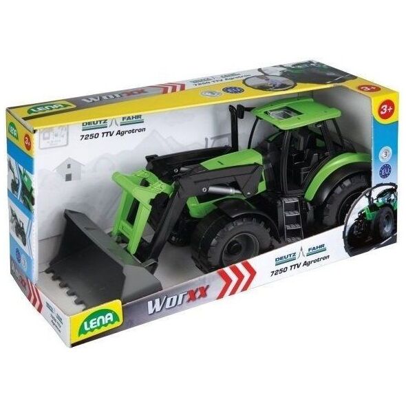 Lena Worxx Traktor z łyżką Agrotron, 45 cm w pudełku