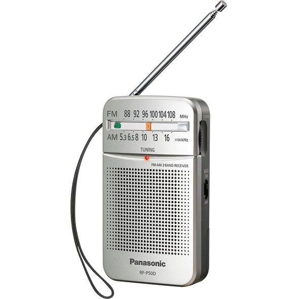 Radio Panasonic Radioodtwarzacz przenośne  Panasonic  RF-P50DEG-S (kolor srebrny)