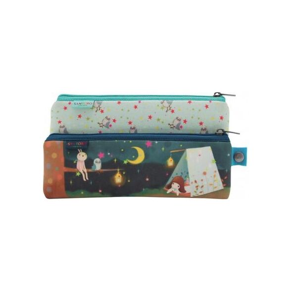 Piórnik Santoro Saszetka podwójna Starry Night