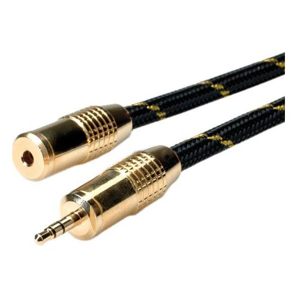Kabel Secomp Jack 3.5mm - Jack 3.5mm 5m czarny (11.09.4755)
