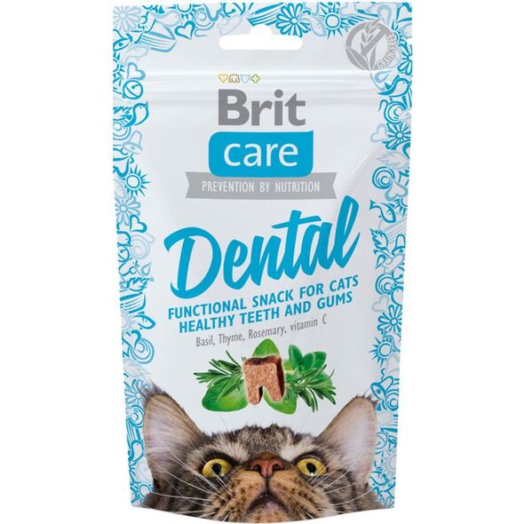 Brit Przysmak dla kota DENTAL 50g