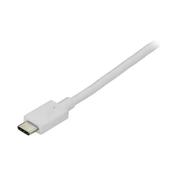 Kabel USB StarTech USB-C - DisplayPort 1.8 m Biały (CDP2DPMM6W)