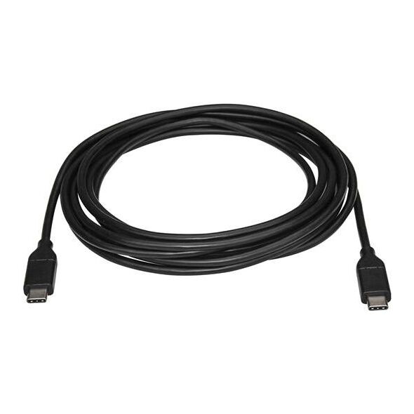 Kabel USB StarTech USB-C - USB-C 3 m Czarny (USB2CC3M)