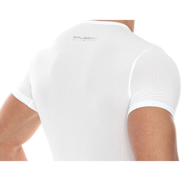 Brubeck Koszulka unisex Base Layer Brubeck biała r. XXL (SS10540)