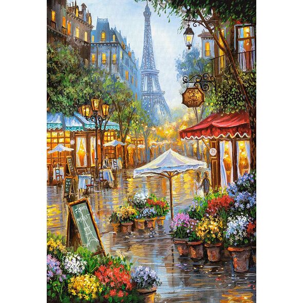 Castorland Puzzle 1000 Wiosenne Kwiaty, Paris