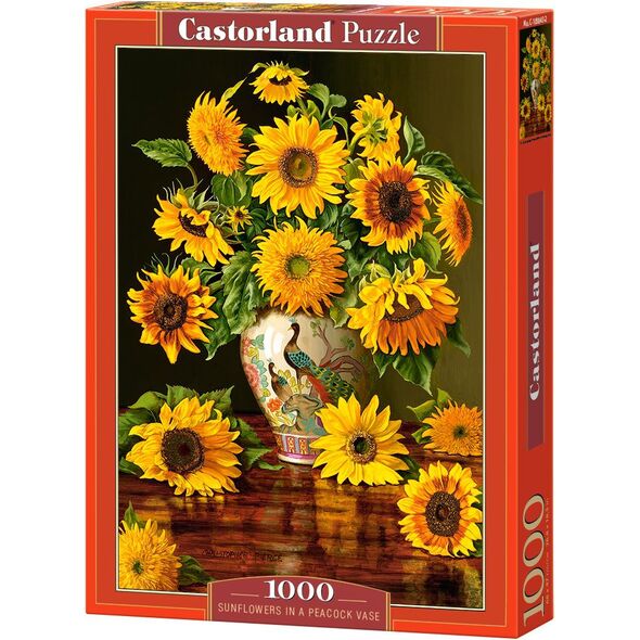 Castorland Puzzle 1000 Słoneczniki w wazonie