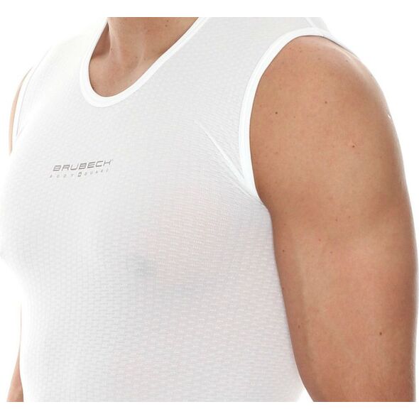 Brubeck Koszulka męska Base Layer SL10100 biała r. XL