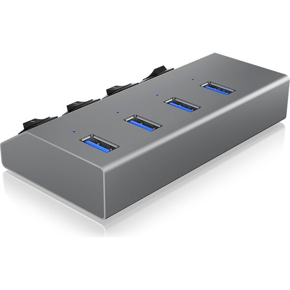 HUB USB Icy Box 4x USB-A 3.0 (IB-HUB1405)