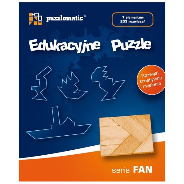 Big Fun Republic Edukacyjne Puzzle - seria Fan (14025)