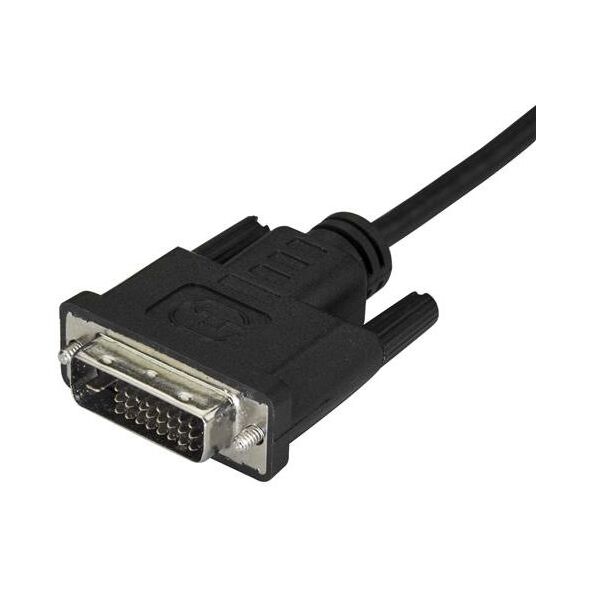 Adapter AV StarTech DVI-D - DisplayPort + USB-A czarny (DVI2DP2)