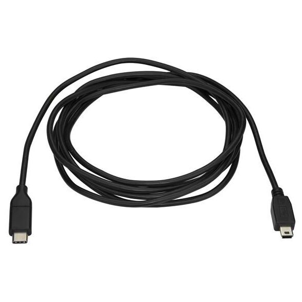 Kabel USB StarTech USB-C - miniUSB 2 m Czarny (USB2CMB2M)