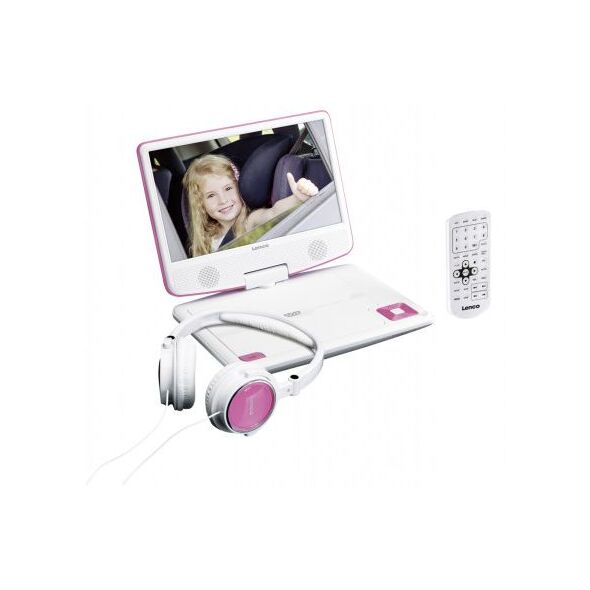 Odtwarzacz przenośny Lenco Lenco DVP-910 (DVP910PINK)