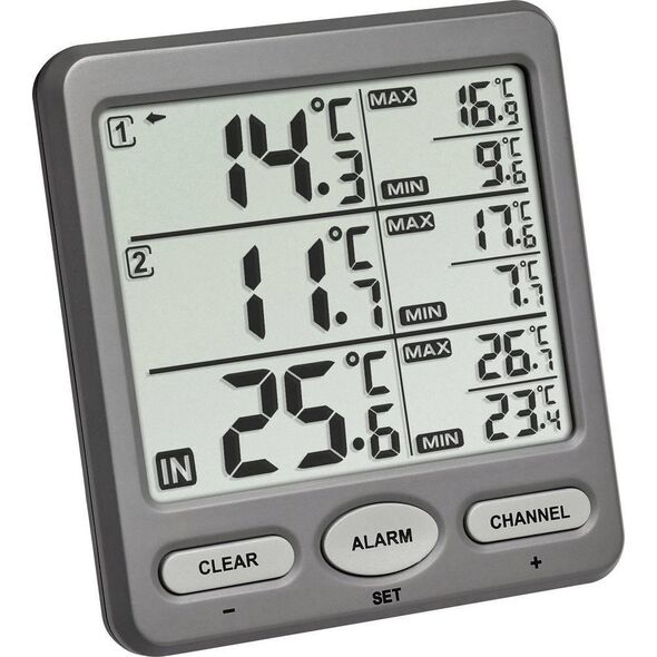 Stacja pogodowa TFA TFA 30.3062.10 Trio Wireless Thermometer - 30.3062.10