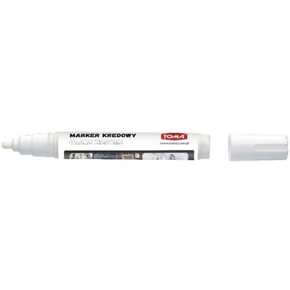 Toma Marker kredowy 1,5 mm biały TOMA - 265071