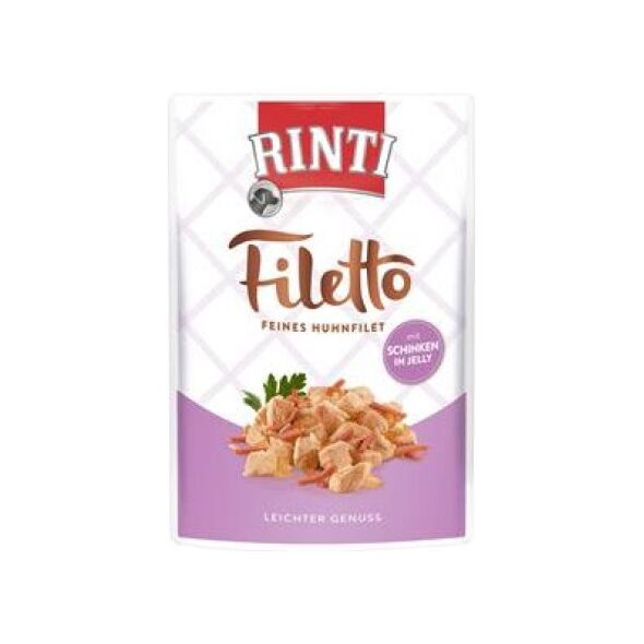 Rinti Rinti Filet 100g Saszetka Kura Szynka W Galaretce