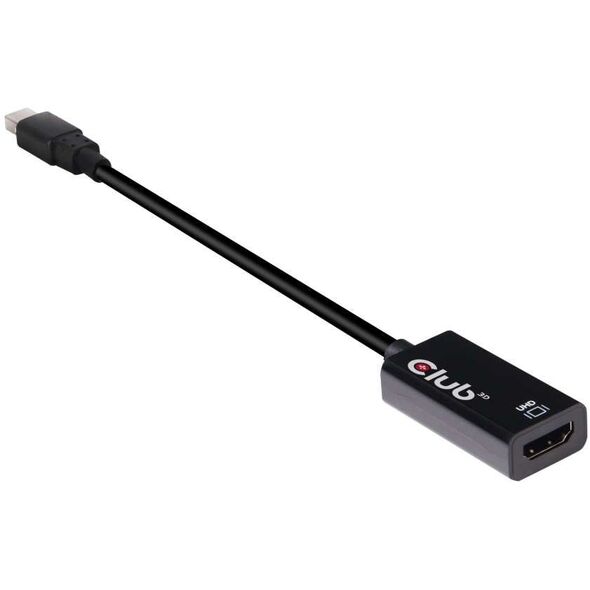 Adapter AV Club 3D DisplayPort Mini - HDMI czarny (CAC-1180)