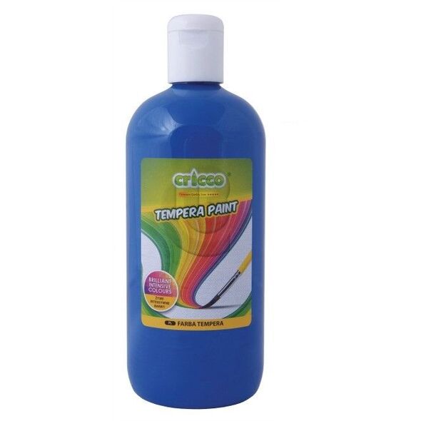 Cricco Farba tempera Cricco 500ML ciemna niebieska (CR500/CN)