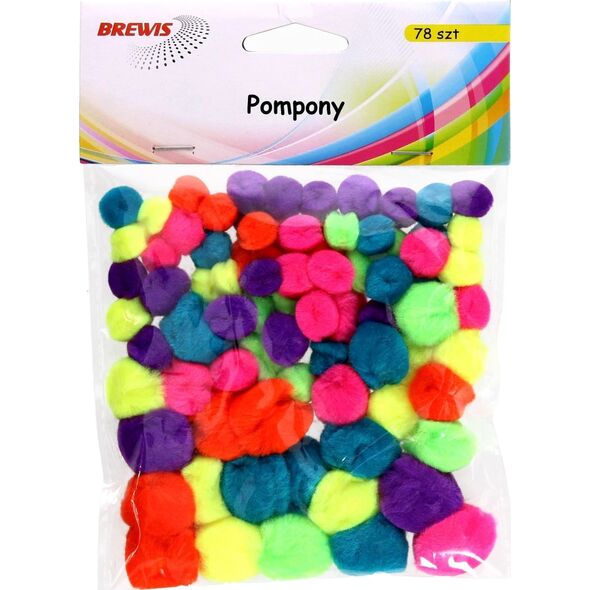 BREWIS Pompony neonowe