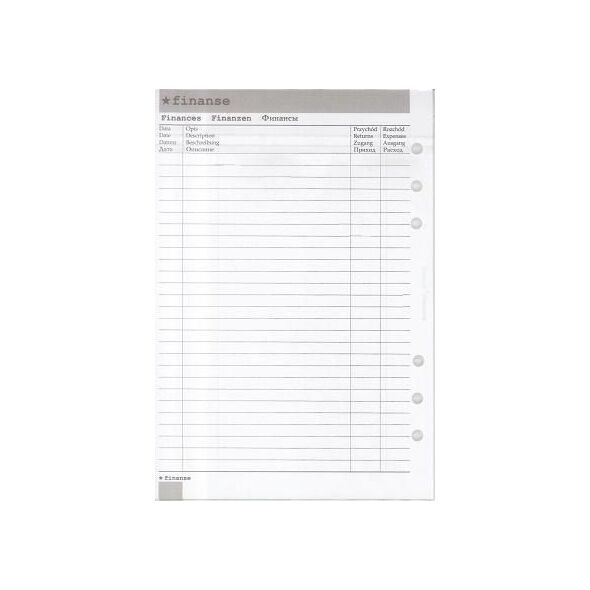 Antra Wkład do organizera A5 Finanse (270057)
