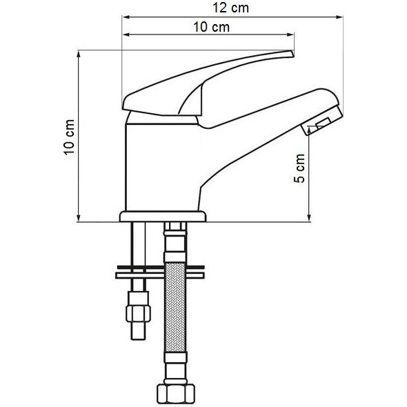 Zestaw prysznicowy Invena KOMPLET NATRYSKOWY SIROS 3-FUNKC. - AU-80-001-M