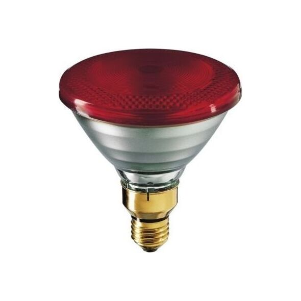 Philips PAR38 E27 175W IR żarówka grzewcza, czerwona