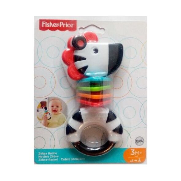 Fisher Price Fisher Price Aktywizujące zwierzątka Zebra (FGJ56)