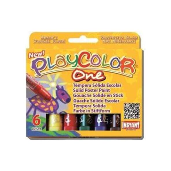Maped Farba w sztyfcie Playcolor instant 6 kolorów (10711)