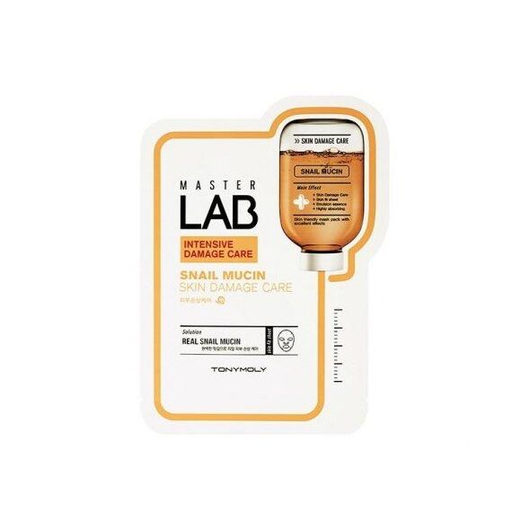 Tonymoly Nawilżająca maska do twarzy Master Lab Snail Mucin 18g
