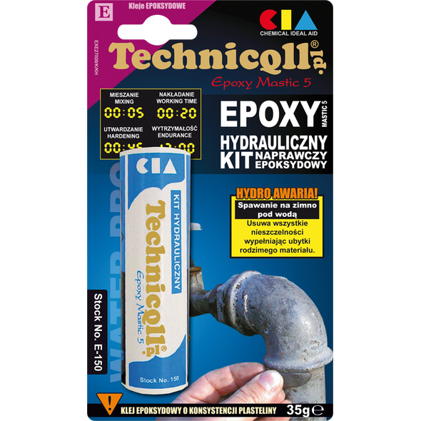 Technicqll Kit epoksydowy hydrauliczny 35g E-150