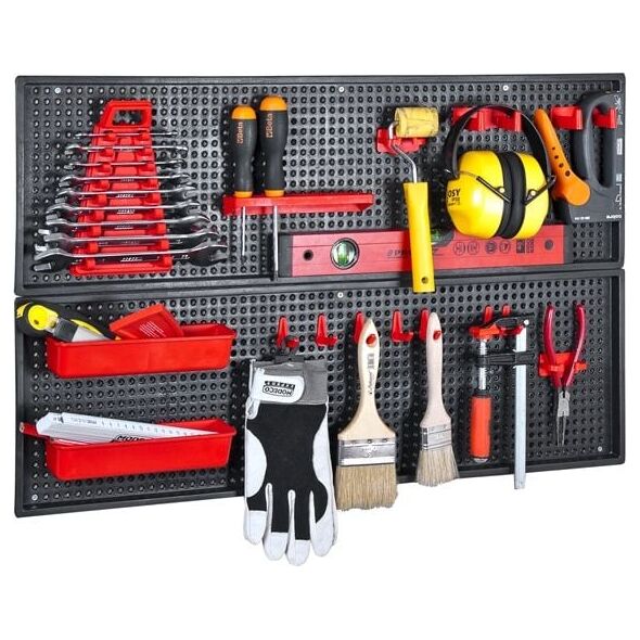 Prosperplast Płyta perforowana narzędziowa z zawieszkami 80x50cm (788085)