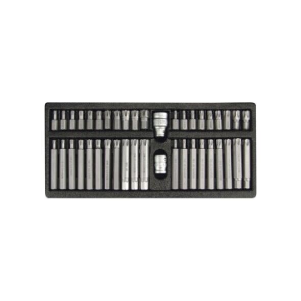 Yato Końcówki wkrętakowe Ribe Torx security 42szt. YT-0420