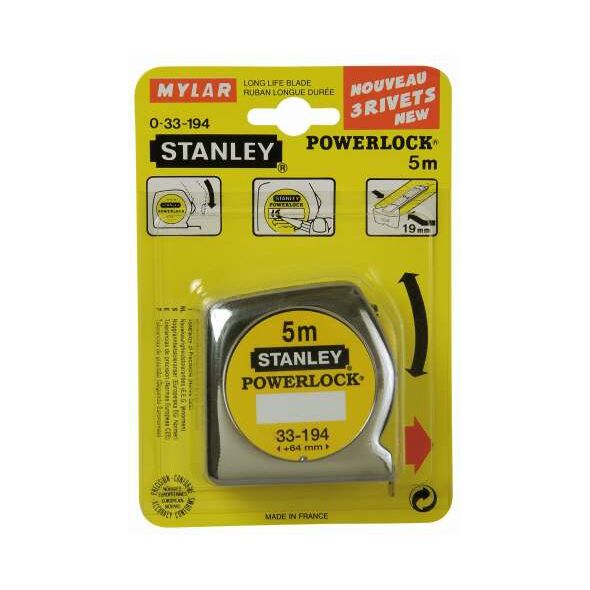 Stanley Miara POWERLOCK obudowa z tworzywa 5m 25mm 33-195